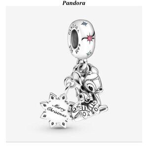 Authentic Pandora Disney Bambi & Thumper Dangle Charm